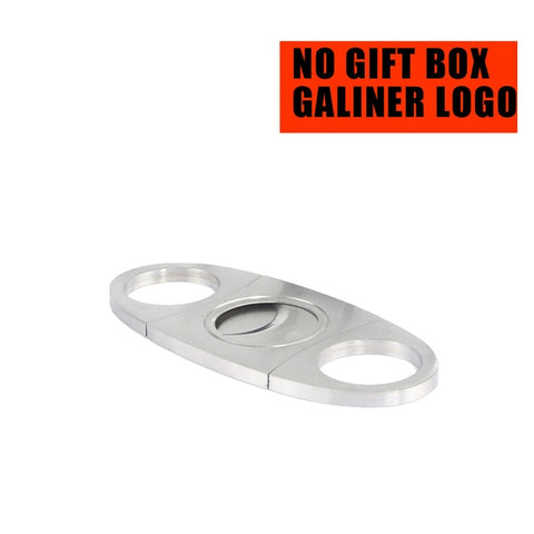 Image of COHIBA Cigar Cutter Brand New Stainless Steel Metal Classic Cigar Cutter Guillotine With Gift Box Christmas Cigar Scissors Gift