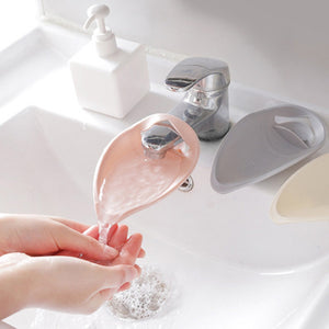 Faucet Extender Solid Color Sink Handle Extension Toddler Kid Bathroom Children Hand Wash for Baby Kids Hand Washing #07